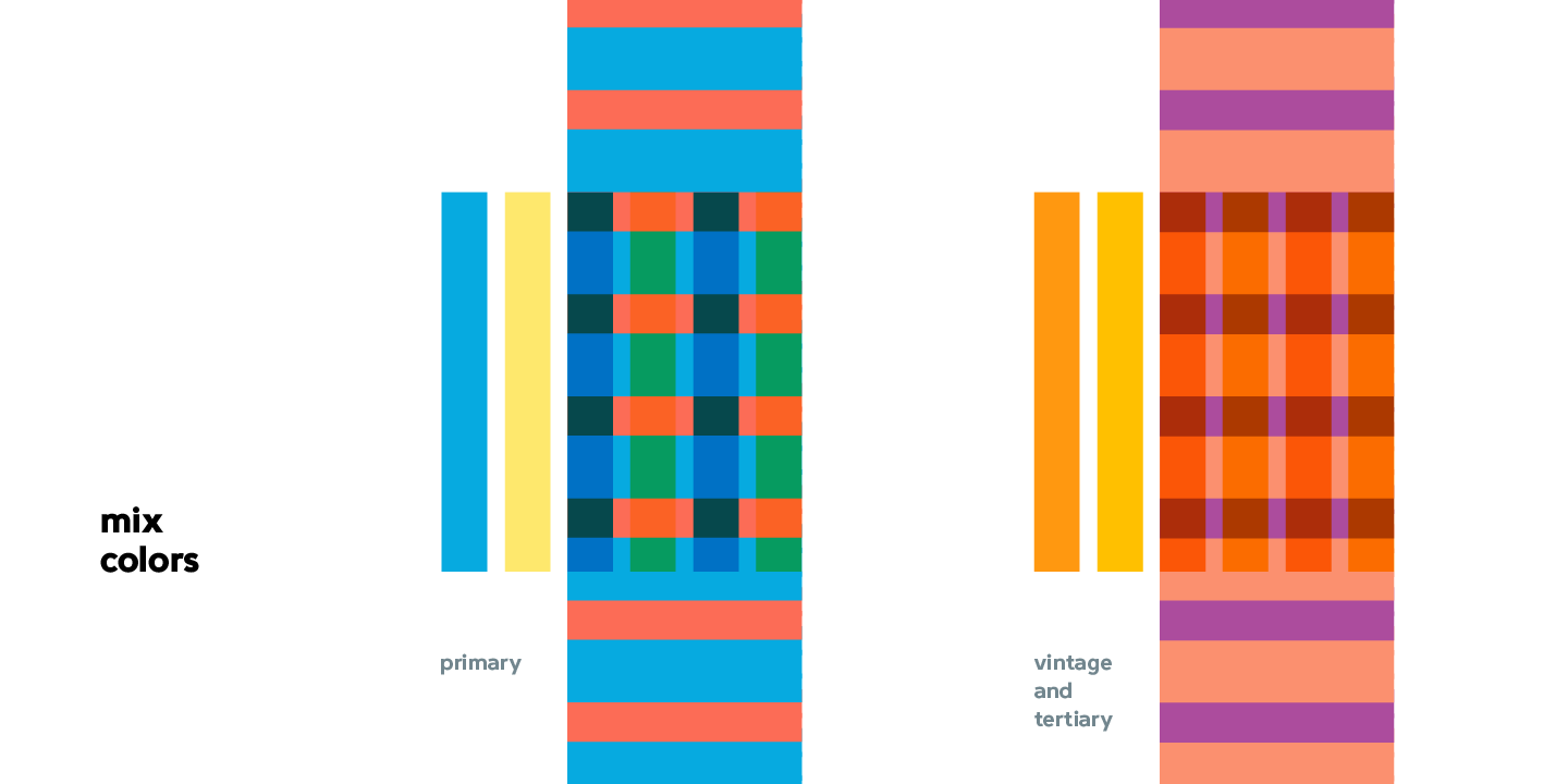 Пример шрифта FormPattern Color Six Primary